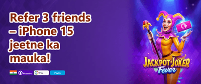Weekly VIP Cashback Rebate promotion banner